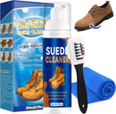 Suede Shoe Cleaner Kit 6.76 fl oz, Suede Shoe Cleaner with Brush and Cloth — 1