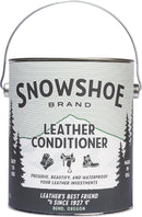 Snowshoe Leather Conditioner, Made in USA Since 1927 - Protect, Condition, Restore & Waterproof - Leather Conditioner for Furniture, Couch, Purses, Shoes, Boots, Gloves, Saddles (Gallon) - Gallon | Leather Conditioner Gallon — 1