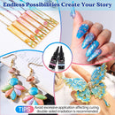 LET'S RESIN Pearlescent UV Resin, 10 Colors UV Resin Craft Kit — 6