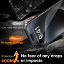 Wiaocit Tempered Glass Privacy Screen Protector for iPhone 15 Pro Max — 4
