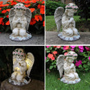 Sharita Solar Angel Garden Statues Outdoor,Garden Angel,Praying Angels Figurines