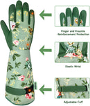 WANCHI Gardening Gloves, Durable and Comfortable Women's Long Garden Gloves…
