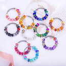 240 Pieces Assorted European Craft Beads Large Hole Lampwork Spacer Beads Colorful European Beads for DIY Necklace… — 4