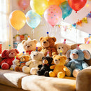 CANREVEL Mini Party Hats for Stuffed Animals Headwear, Birthday Hats | Glitter - 10 PCS — 2