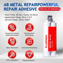 Metal Glue,2-Part High Strength Waterproof Heavy Duty Weld Adhesive 1.76oz — 2
