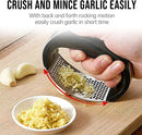 Garlic Press Rocker, Stainless Steel Garlic Mincer Crusher Professional Kitchen Gadgets Garlic Chopper with… — 5