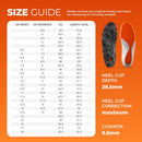 Protalus M-100 Lite Insoles – Patented Alignment Technology for Premium Heel & Arch Support – Deep Heel Cup for Active & Casual Shoes, Work Boots, Maximum Everyday Comfort, ML100 — 6