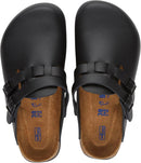 Birkenstock Kay Super Grip Leather Black - Professional Shoes for Women & Mens US M – Black — 2