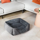 INVENHO Rectangle Washable Orthopedic Dog Bed for Small, Medium and Large Dogs, Soft Calming, Sleeping Puppy Bed Durable Pet Cuddler with Anti-Slip Bottom, S (20"x19"x6") — 7