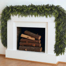 2 Pack 9Ft Christmas Garland, Real Touch Cedar Garland — 1