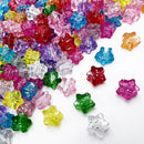MIIIM 1000 Pcs Glitter Star Pony Beads Shapes for Friendship Bracelet, Large Hole Kandi Beads for Hair Braids,… — 3