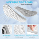 4D Cloud Steppers Insoles for Men and Women - Shock Absorption Inserts, Soft…