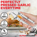 Alpha Grillers Garlic Press Stainless Steel, Mincer, Crusher & Peeler — 3