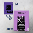 Canson XL Series Marker Paper, Foldover Pad, 9x12 inches, 100 Sheets (18lb/70g) - Artist Paper for Adults and Students — 2