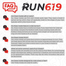Run 619 Zero Drop Shoe Insoles | Wide Width | 6mm Firm Flat Inserts — 5