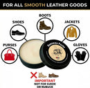 JobSite Beeswax Paste - Bees Wax Leather Conditioner - Leather Waterproofing Wax Protects & Restores Boots, Shoes & Leather Articles - 3 oz — 5