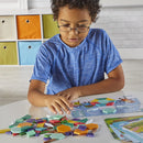 hand2mind Seasons and Weather Pattern Block Puzzle Set, Ages 3+ — 2