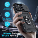 for iPhone 16 Pro Max Phone Case Built in Slide Camera Lens Cover — 7