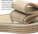 3 Pairs Wool Felt Warm Shoe Insoles, Cuttable Shoe Cushion Inserts — 2