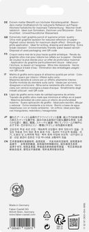 Faber-Castell 3 Count Pitt Graphite Matte Tin - 10B, 12B, 14B - Matte Black Graphite Pencils | 1 Count (Pack of 1) | 3 Count: 10B, 12B, 14B — 2