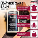 Tarrago Leather Balm Conditioner- Nourishes and Restores Color for Smooth, Patent, Exotic, and Reptile Leather - 4.23oz — 6