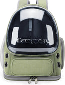 Cawypety Cat Backpack Carrier, Breathable Cat Carrier Large Space Bubble Pet Backpack for Kitty Small Dog up to 15lbs, Transparent & Foldable Pet Carrier for Travel Hiking — 8
