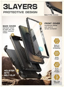 SUPCASE for Samsung Galaxy S25 Ultra Case with Screen Protector, Black — 5