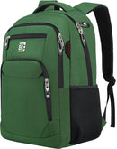 Volher Laptop Backpack,Business Travel Anti Theft Slim College Backpack | 15.6 Inch | Green — 1