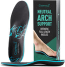 Comfwalk Neutral Arch Support Orthotic Insoles for All-Day Pain Relief — 1