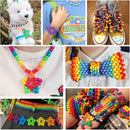 4800PCS Pony Beads Bulk, 24 Colors Kandi Rave Beads for Bracelet Making — 8