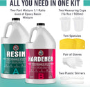 Beast Bond Epoxy Resin Ultra-Gloss 1 Gallon Kit, Crystal Clear — 6