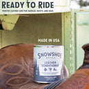 Snowshoe Leather Conditioner, Made in USA Since 1927 - Protect, Condition, Restore & Waterproof - Leather Conditioner for Furniture, Couch, Purses, Shoes, Boots, Gloves, Saddles (Gallon) - Gallon | Leather Conditioner Gallon — 4