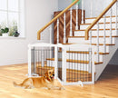 PAWLAND Extra Wide Dog gate for The House, Doorway, Stairs, Dog Fences Indoor,…