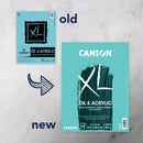Canson XL Series Oil & Acrylic Paper Pad, 9" x 12", 24 Sheets/Pad | 9"X12" — 2