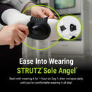 Strutz Sole Angel - The Original Patented Arch Support and Compression Technology - Plantar Fasciitis Support - Ease Discomfort and Improve Mobility - Metatarsal Foot Pads for Women and Men - 1 Pair — 6