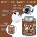 Leather Glue, 130ml Waterproof High Strength Adhesive, Clear Flexible Repair Cement for Bonding Between Sofas, Car… — 3