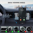 GUWEZ Phone Holders for Your Car [Military Grade Suction Ultra Strong Base] Cell Phone Car Holder 3 in 1 Dashboard Accents/Windshield/Air Vent Hands-Free for Video Installation Kit iPhone Android | Model-B photo 4