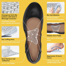 Clear Arch Support Inserts for Women, 3 Heights, Trimmable — 4