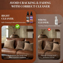 Suede Conditioner and 3-in-1 Leather Cleaner and Conditioner,for Car Interiors, Apparel, Furniture, Boots — 6