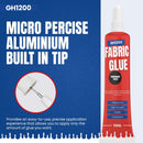 Fabric Glue Permanent (10 ML x 8), Fabric Glue for Clothing Permanent Washable for Rhinestones, Patches, Clothes,… — 7