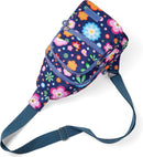 Banelu Small Sling Backpack Crossbody Sling Bag for Women, Cross Body Bag Fanny Packs Crossbody Purses - Blue Flower | D7 Blue Flower — 5