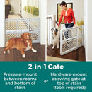 MYPET Universal Pet Gate: 26” - 42” Wide Dog Gate for Doorways with Pressure…