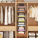 Fixwal Weekly Kids Clothes Organizer 2 Pack 6-Shelf Hanging Storage — 5