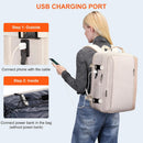 PIJUSHI Laptop Travel Backpack Carry On Flight Approved Fits 16 inch Laptop | Beige — 6