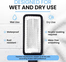 Colossal Foot rasp Foot File and Callus Remover. Best Foot Care Pedicure Metal Surface Tool to Remove Hard Skin. Can be Used on Both Wet and Dry feet, High Grade Stainless Steel File — 3