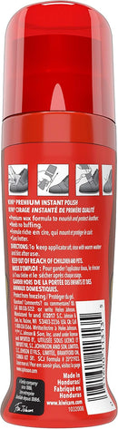 KIWI Instant Shine & Protect, Brown Liquid Shoe Polish, 2.5 oz (1 Bottle with Sponge Applicator) | 2.5 Fl Oz (Pack of 1) — 2