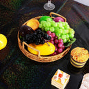 6 Pack Iridescent Black Plastic Tablecloths, Shiny Disposable Laser Rectangle Table Covers, Holographic Foil Tablecloth for Halloween Birthday Space Graduation Black Themed Party, 54x108Inch — 3