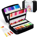 Ohuhu Adult Coloring Book Markers Paper-friendly Water-Based 120 Color-Pupe | 120 Colors — 1