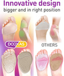Ball of Foot Cushions for High Heels – High Heel Inserts – Gel Shoe Inserts for Relieve Foot Pain – More Comfort with Foot Cushions for Women (Metatarsal Pads 4 in 1) 7