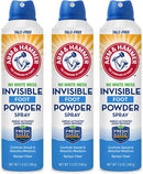 Arm & Hammer Invisible Foot Powder Spray, Odor & Sweat Control, 7oz, 3 Pack — 1
